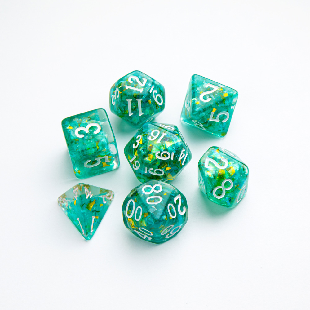 GameGenic - RPG Dice Set - Candy-like Series - Mint - Image 3