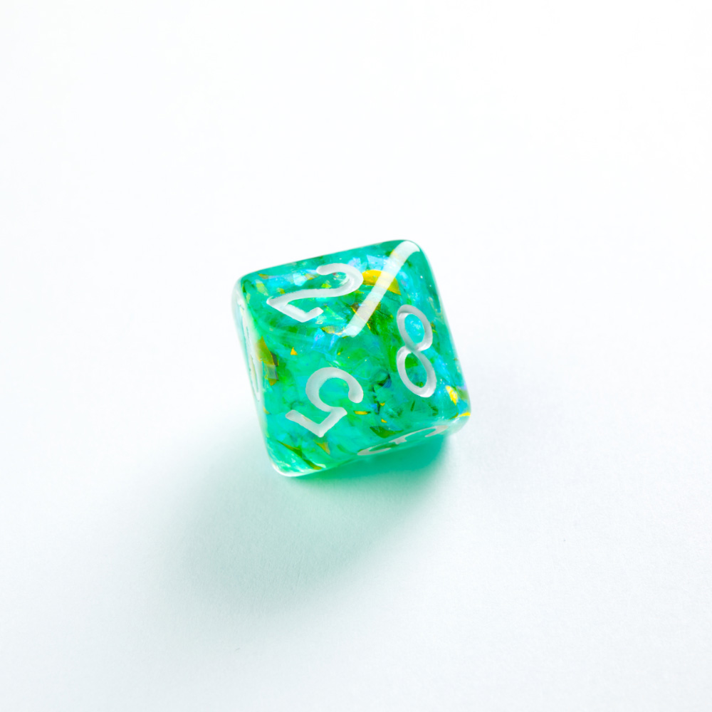 GameGenic - RPG Dice Set - Candy-like Series - Mint - Image 2