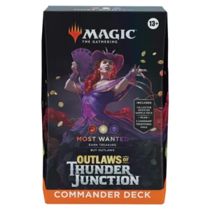 MTG - MOST WANTED - Outlaws of Thunder Junction Commander Deck