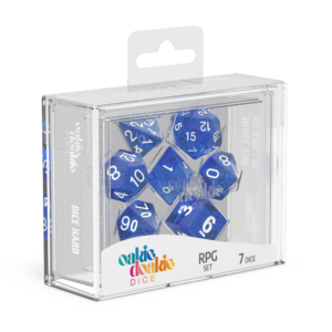 oakie doakie DICE RPG Set Speckled: Blue (7)